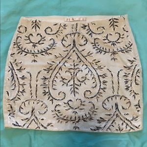 Zara Beaded Mini Skirt